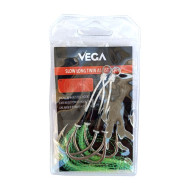 Assist Vega Slow Jig Long Twin Green Nº5/0 2un | Nauticmar