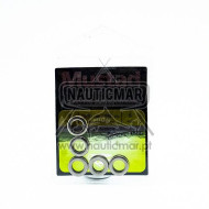 Argolas Mustad Fechada Nº7 5un | Nauticmar