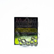 Argolas Mustad Em Oito L 5un | Nauticmar