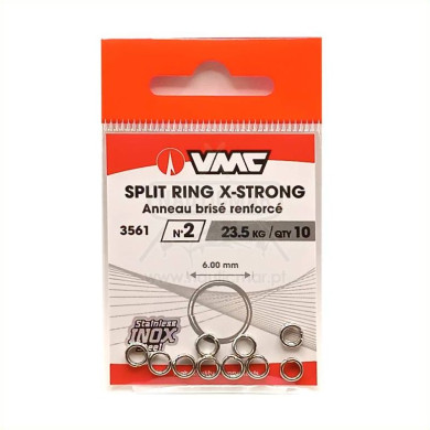 Argolas VMC 3561 ST Inox Nº2 23.5kg 10un | Nauticmar