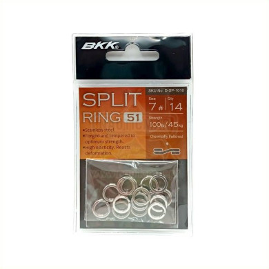 Argolas BKK Split Ring 51 SS Nº7 | Nauticmar