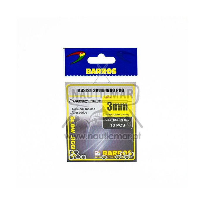 Argolas Barros Assist Solid Ring Pro 3mm | Nauticmar