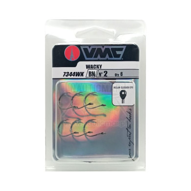 Anzóis VMC 7344 BN Nº2 6un | Nauticmar