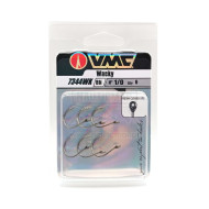 Anzóis VMC 7344 BN Nº1/0 6un | Nauticmar