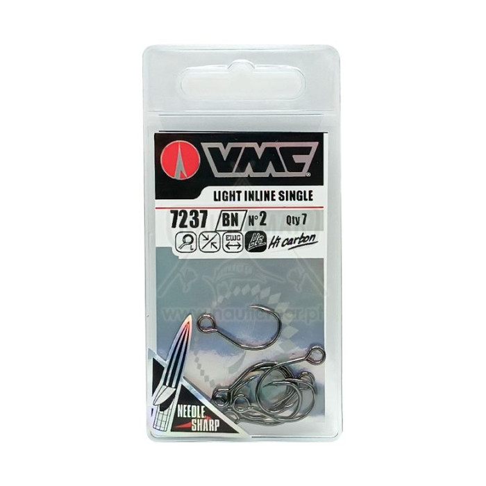 Anzóis VMC 7237 BN Nº2 Predator Superl. | Nauticmar