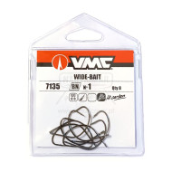 Anzóis VMC 7135 BN Nº1 Wide Bait 8un | Nauticmar