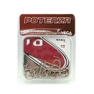 Anzóis Vega National Flatted 9284 NI Nº1/0 25un | Nauticmar