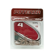 Anzóis Vega National Flatted 9284 NI Nº4 25un | Nauticmar