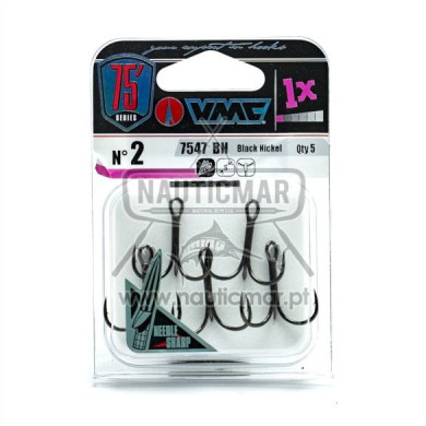Anzóis Triplos VMC 7547 BN Nº2 5un | Nauticmar