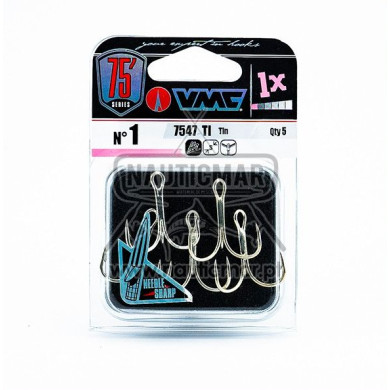 Anzóis Triplos VMC 7547 TI Nº1 5un | Nauticmar
