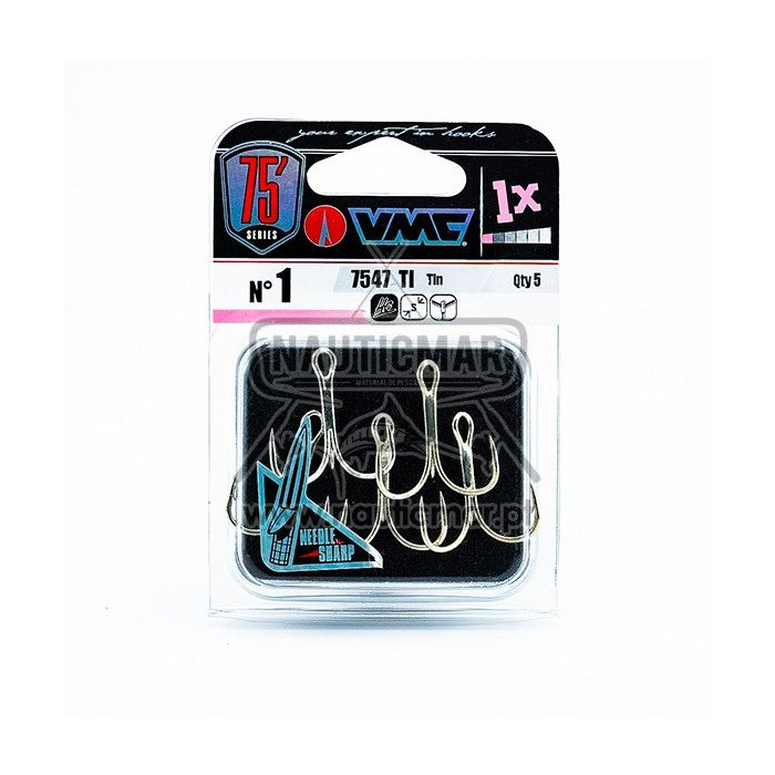 Anzóis Triplos VMC 7547 TI Nº1 5un | Nauticmar