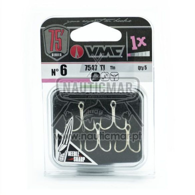 Anzóis Triplos VMC 7547 TI Nº6 5un | Nauticmar
