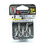 Anzóis Triplos VMC 7556 TI Nº2 5un | Nauticmar
