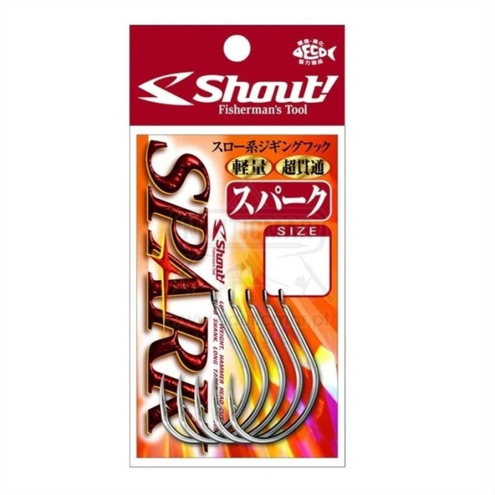 Anzóis Shout Spark 201SP Nº1/0 | Nauticmar