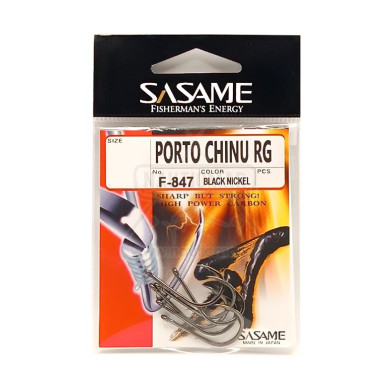 Anzóis Sasame F-847 Porto Chinu RG Nº1/0 | Nauticmar