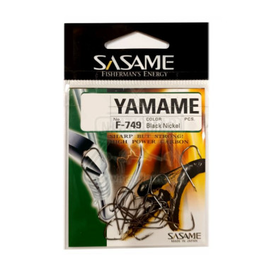 Anzóis Sasame F-749 Yamame Black Nº2 | Nauticmar