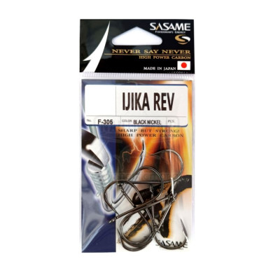 Anzóis Sasame F-305 Ijika RV Black Nº2/0 | Nauticmar