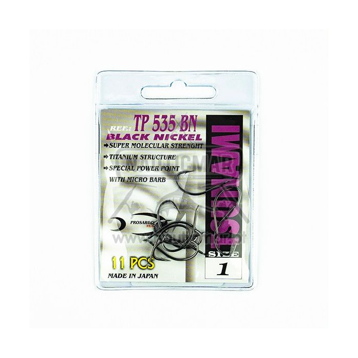 Anzóis Prosargos Tsunami 535 BN Nº1 11un | Nauticmar