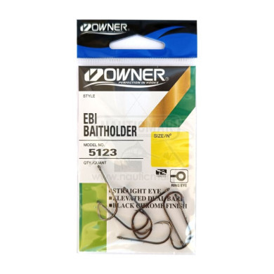Anzóis Owner 5123 Ebi Baitholder Nº2 | Nauticmar
