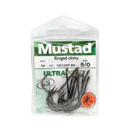 Anzóis Mustad Chinu Allround 10019NP BN Nº5/0 | Nauticmar