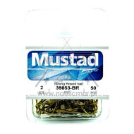 Anzóis Mustad Round 39853 BR Nº2 CX50 | Nauticmar