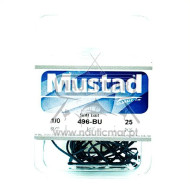 Anzóis Mustad Limerick 496 BU Nº1/0 CX25 | Nauticmar