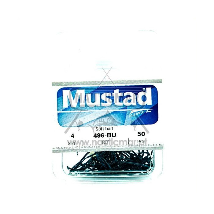 Anzóis Mustad Limerick 496 BU Nº4 CX50 | Nauticmar