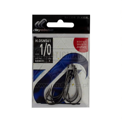 Anzóis Hayabusa OSN561 Nº1/0 7un | Nauticmar