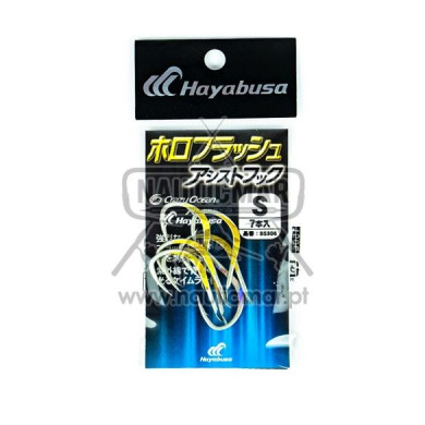 Anzóis Hayabusa Holográficos BS306 S | Nauticmar