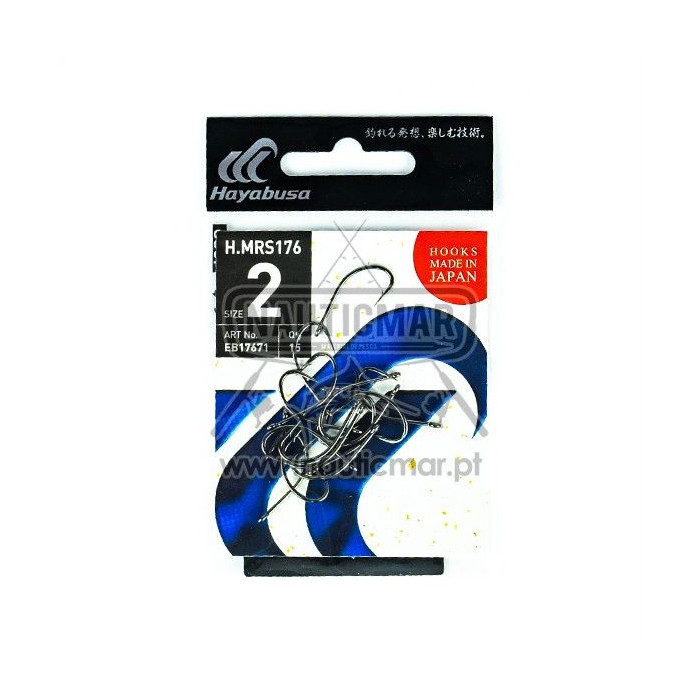 Anzóis Hayabusa MRS176 Nº2 15un | Nauticmar