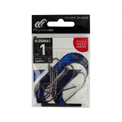 Anzóis Hayabusa OSN561 Nº1 10un | Nauticmar
