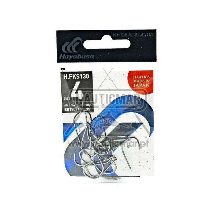 Anzóis Hayabusa FKS130 Nº4 15un | Nauticmar