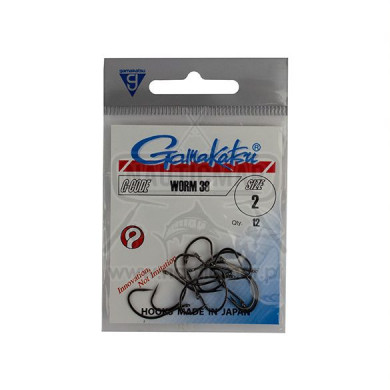 Anzóis Gamakatsu Worm 39 Nº2 | Nauticmar