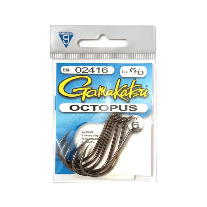 Anzóis Gamakatsu SW Octopus NS Nº6/0 | Nauticmar