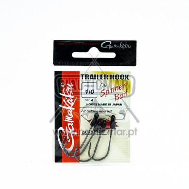 Anzóis Gamakatsu Trailer Hook Nº1/0 | Nauticmar