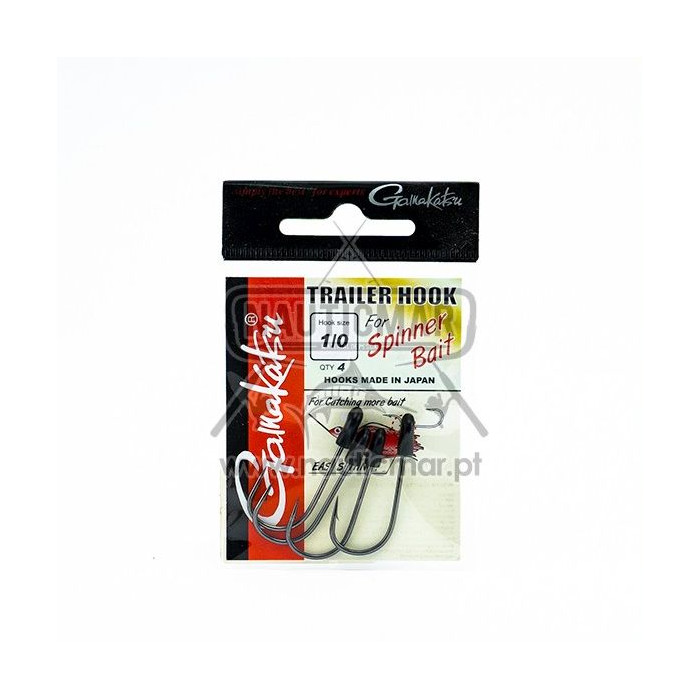 Anzóis Gamakatsu Trailer Hook Nº1/0 | Nauticmar