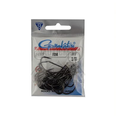 Anzóis Gamakatsu F314 Nº1/0 | Nauticmar