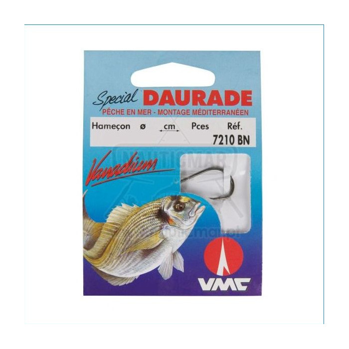 Anzóis Empatados VMC Especial Dourada Nº2 0.30mm | Nauticmar
