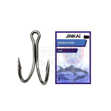 Anzóis Duplo Jinkai Inox Ultra Reforçado Nº4/0 | Nauticmar