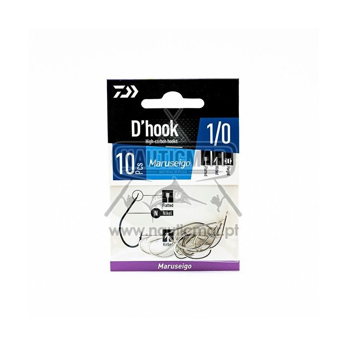 Anzóis Daiwa Maruseigo Nº1/0 | Nauticmar