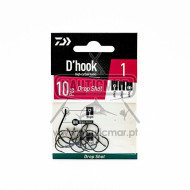 Anzóis Daiwa Drop Shot Nº1 10un | Nauticmar
