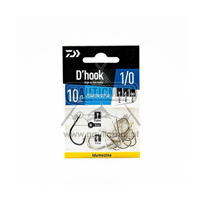 Anzóis Daiwa Idumezina Nº1/0 10un | Nauticmar