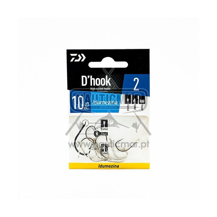 Anzóis Daiwa Idumezina Nº2 10un | Nauticmar