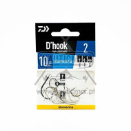 Anzóis Daiwa Idumezina Nº2 10un | Nauticmar