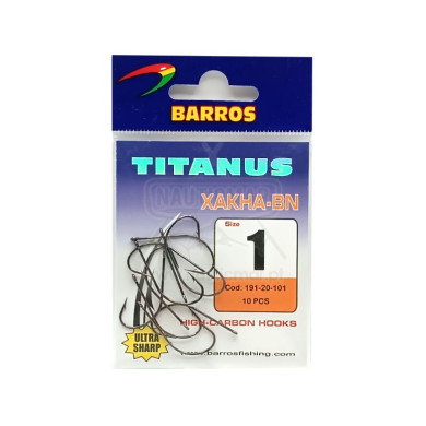 Anzóis Barros Titanus Xakha BN Nº1 | Nauticmar