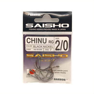 Anzóis Barros Saisho Chinu RG BN Nº2/0 | Nauticmar