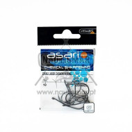 Anzóis Asari Chinu LC W/Ring A001ANOS Nº2/0 10un | Nauticmar