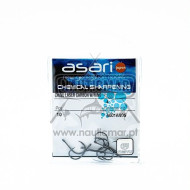 Anzóis Asari Chinu LC W/Ring A001ANOS Nº4 10un | Nauticmar
