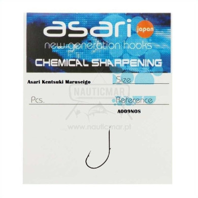 Anzóis Asari Kentsuki Maruseigo A009NOS Nº2 25un | Nauticmar