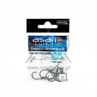 Anzóis Asari Chinu LC W/Ring A001ANOS Nº1 10un | Nauticmar
